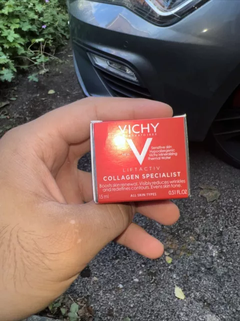 VICHY Liftactiv Collagen Specialist Anti-Ageing Day Face Cream 15ml Travel Size
