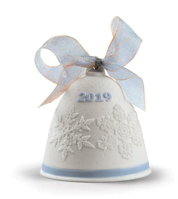 Lladro Porcelain : 2019 Christmas Bell 01018446   Brand New