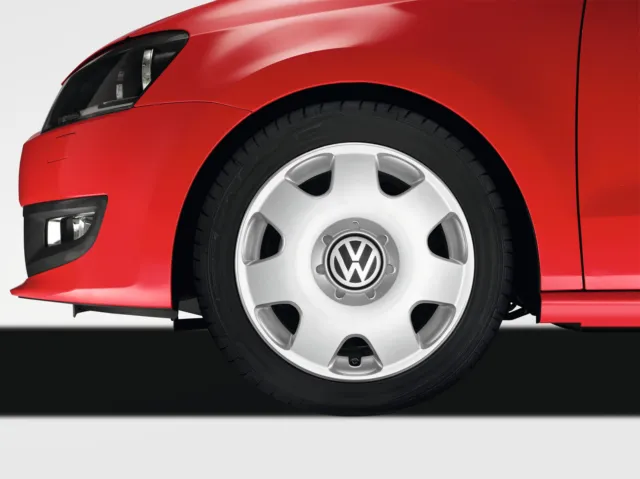 Volkswagen 6R0601147C WPU Radkappe (1 Stück) Radzierblende Radblende  Stahlfelgen 15 Zoll Räder : : Auto & Motorrad