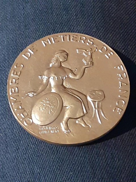 MEDAILLE CLEMENCEAU 1841 1929 Par Georges Guiraud En Bronze SPL 1973