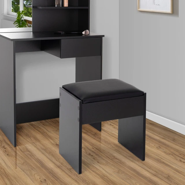 Coiffeuse Avec Tabouret Hello Kitty En Bois - Ensemble Meuble Enfant NEUF