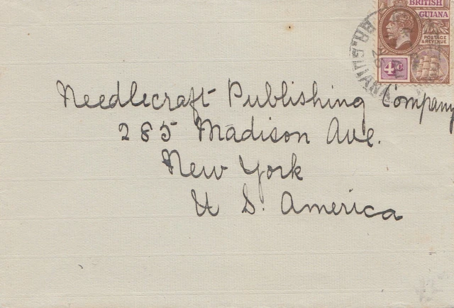 British Guiana: letter to New York