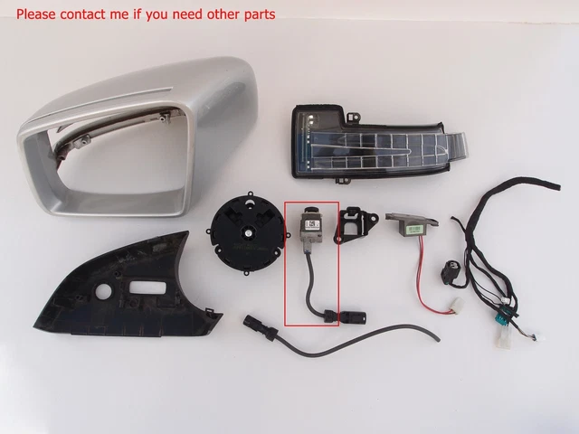 OEM MERCEDES E W212 GLE W166 GLS X166 SURROUND VIEW CAMERA left MIRROR 2