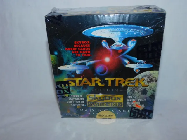 Star Trek Edition Skybox Master 1993 Series 2 Factory Sealed Trading Card Box