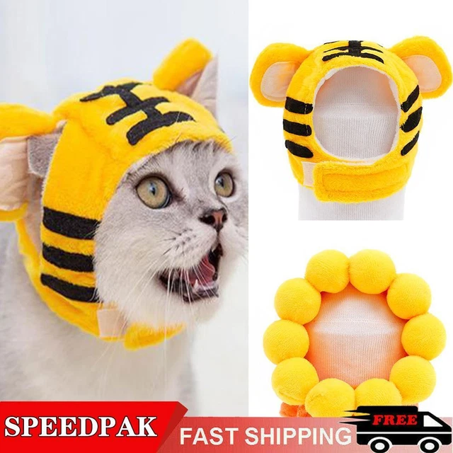 Mascota Gato Sombrero Perro Tocado Decoración Cosplay Disfraz Prendas para la cabeza suave C1L0