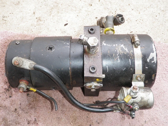 Pallet Jack Hydraulic Pump ? Volts works