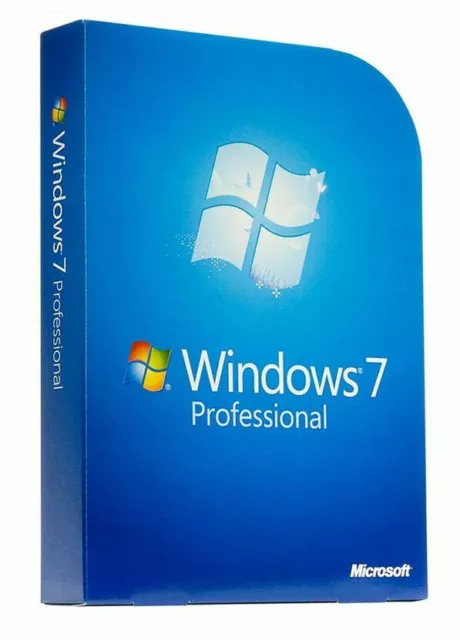 Windows 7 Professional 32 Bit 64 Bit inkl. Service Pack 1