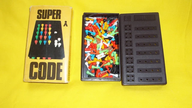 SUPERCODE, DDR STECKSPIEL, Logiktrainer, in OVP, Kult! EUR 8,00 ...