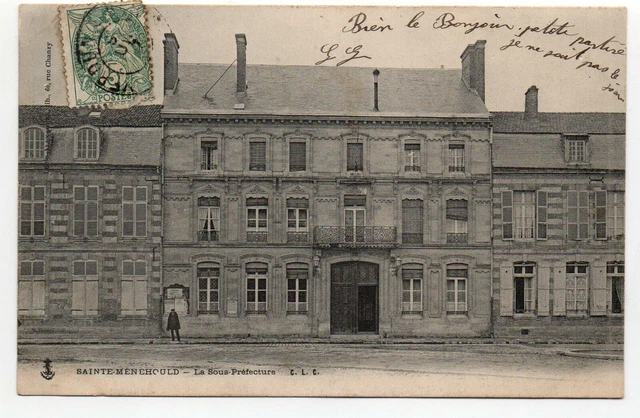 SAINT MENEHOULD - Marne - CPA 51 - the sub-prefecture