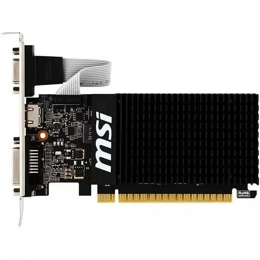 MSI NVIDIA GeForce GT 710 (1 x HDMI, 1 x DVI) - Low Profile