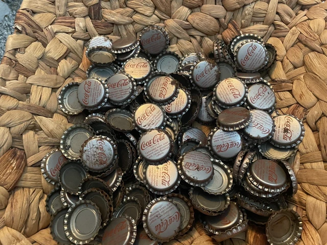 COKE (200) Vintage Unused NOS Coca Cola Bottle Cap lot NEW And Rare.  Crafts (2)