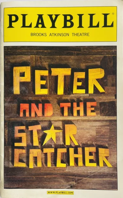 Peter and the Starcatcher - Broadway Playbill - Apr 2012 - Christian Borle