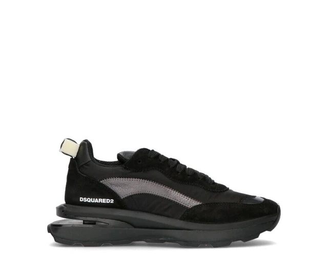 DSQUARED2 SNEAKERS UOMO slash SNM024225I057952124 nero Black logo