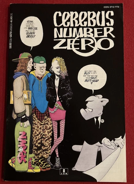 Cerebus Number Zero, Aardvark-Vanaheim, Dave Sim, Gebhard VF/NM