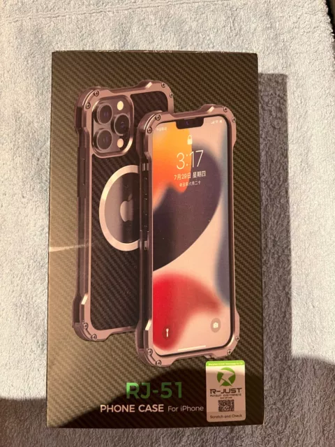 Wärmeableitung Aluminium Hülle Stoßfest Metallcase für iPhone 13 Pro Max