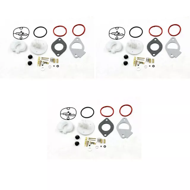 3X Carburetor Repair Kits For Briggs&Stratton 796184 Master Overhaul Nikki Carbs