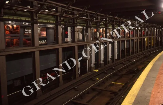 Original 1994 Nycta New York City Subway Slide Irt Times Square Manhattan Ny Nyc