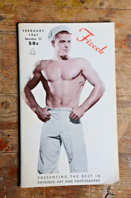 Fizeek  Beefcake mag 50s leather Great gift for the gay man who has everything