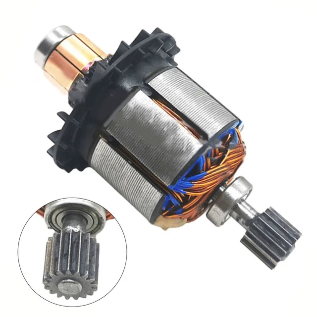 Armature Avec Brosse Carbone Pour Outils DDF482 DHP482 - Réf. 6193809, Neuve D'origine