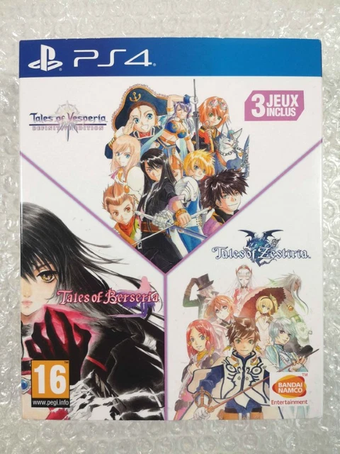 Jeu Tales Of Vesperia Definitive Edition PS4 - Version Française PAL, Neuf Sous Blister Scellé