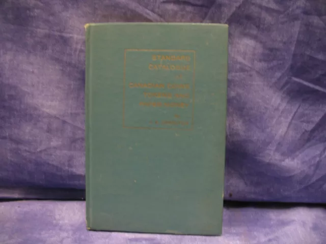 Used Standard Catalogue of Canadian Coins Tokens and Paper Money 1960