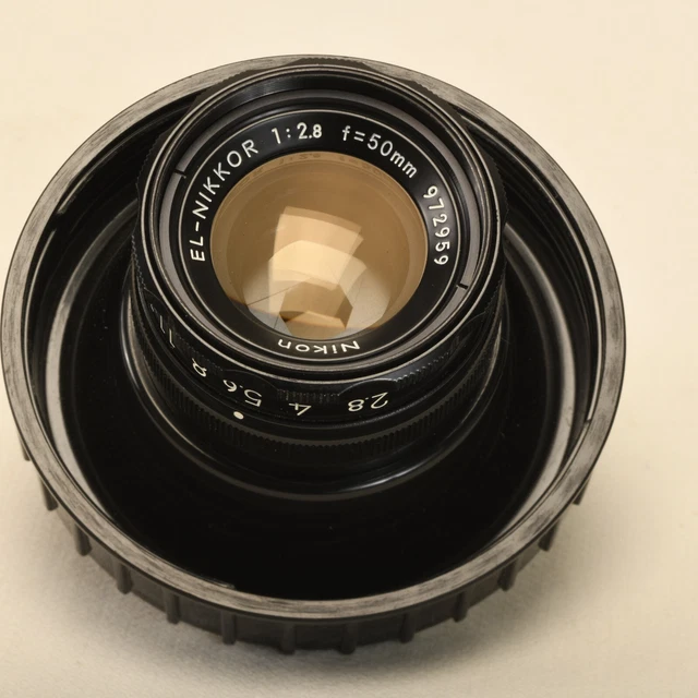 Nikon EL-Nikkor 50mm f/4 : Objectif d'agrandisseur vintage renaît – Dutch|Thrift