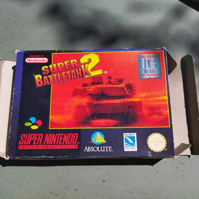 Super Battletank 2 Super Nintendo Snes
