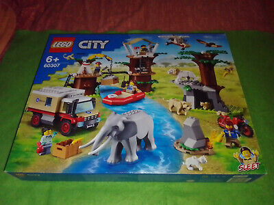 Lego 60307 - City - Le camp de sauvetage des animaux sauvages -