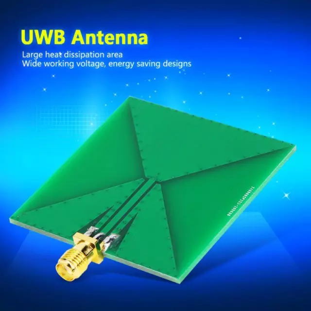 Microwave Broadband UWB Antenna 2.4GHz 10.5GHz Ultra Wideband for High-Speed