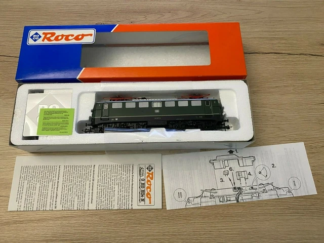 Roco H0 Analog E-Lok 04146A BR103 240-8 – Locomotive Électrique D’Occasion Pour Passionnés De Modélisme Ferroviaire