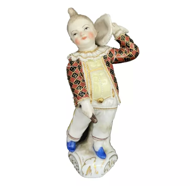 Rare Kpm Berlin Cupid In Disguise As An Oriental Holding A Hat Figure C1800S