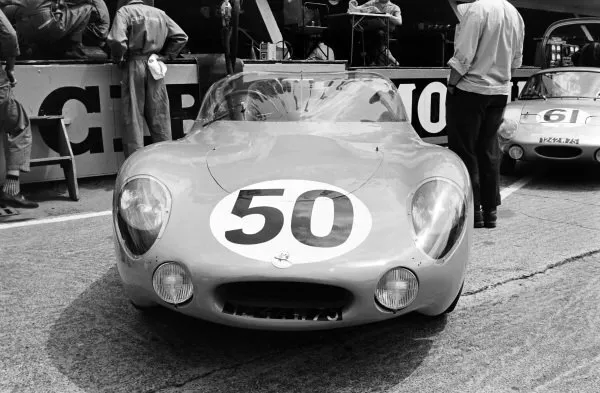 Paul Armagnac & Gerard Laureau Rene Bonnet Djet Spider Le Mans 1962 Old Photo 10
