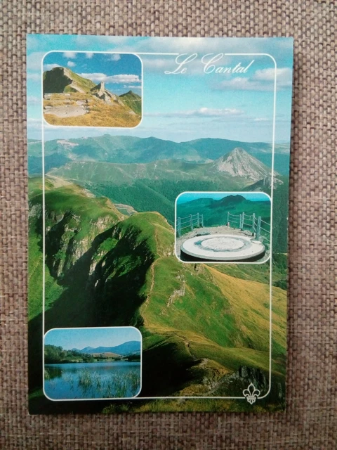 Cpsm Cpm 15 Cantal Le Puy Mary Different Views