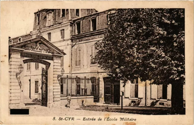 CPA AK Military St-CYR - Entrance to the Military School (362598)