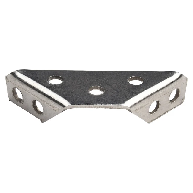 Sturdy Stainless Steel Corner Brackets 20 Pack Ideal for Furniture Connection