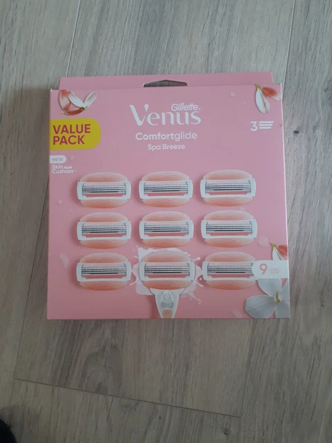 Gillette Venus Spa Breeze Damen-Rasierklingen - 9er Pack