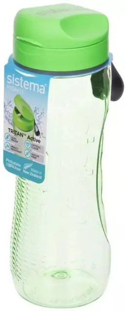 Sistema Hydrate mehrfarbige Tritan Aktivflasche - 800 ml grün