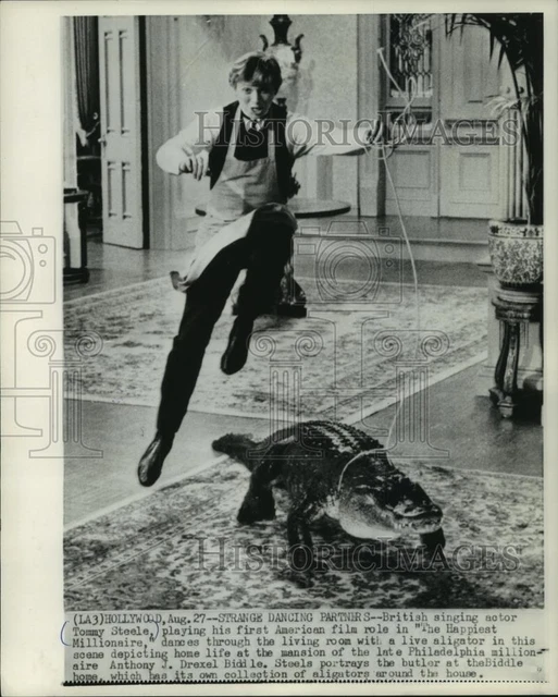 Press Photo British actor Tommy Steele in "The Happiest Millionaire" - mjp39332