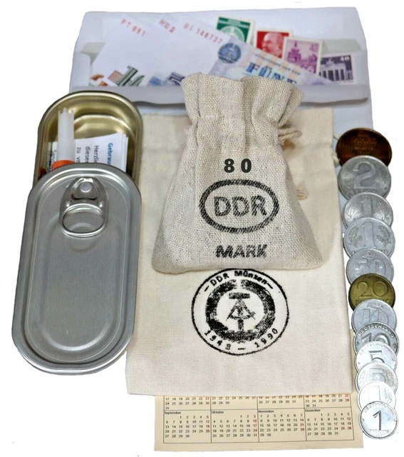 Miniblings DDR Pfennig Haarspangen - Ostalgie Haarclips Mit Echten Münzen