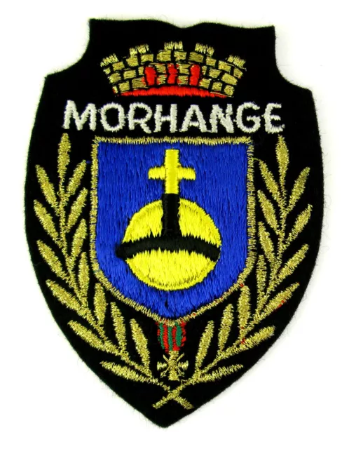 Ecusson brodé ♦ (patch/crest embroidered) ♦ MORHANGE