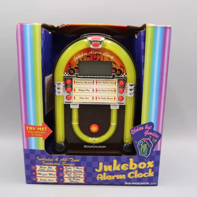 Sound design Jukebox Alarm clock 6 All Time Favorite Songs