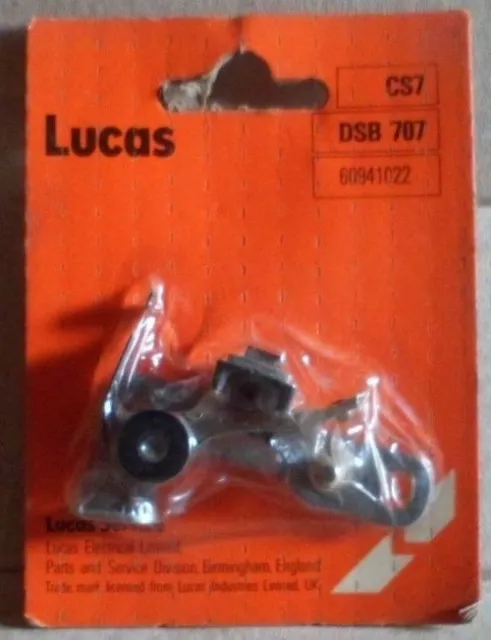 Lucas Contacts Dolomite TR7 CF Vaux FD FE HB HC HS Firenza Magnum  DSB707 CS7