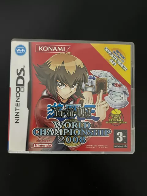 YU GI OH WORLD CHAMPIONSHIP 2008 - NINTENDO DS 3DS PAL ITA in italiano ORIGINALE