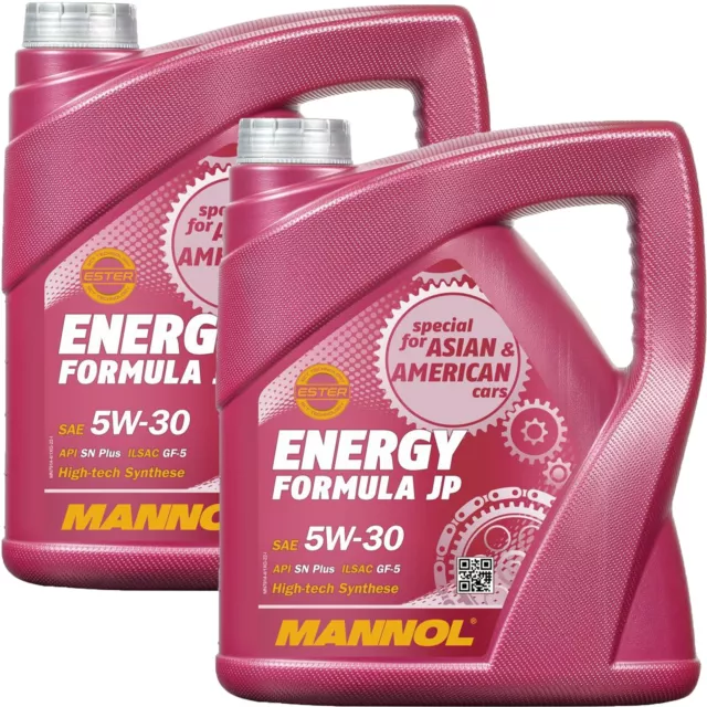 8L MANNOL ENERGY FORMULA JP 5W-30 MOTORÖL geeignet für HYUNDAI TOYOTA NISSAN