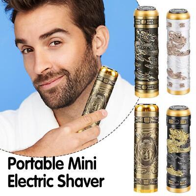 Mini afeitadora eléctrica para el hogar viaje portátil para hombre afeitadora de barba]