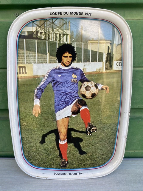 Plateau Métal Ancien – Coupe Du Monde Argentine 1978, équipe De France