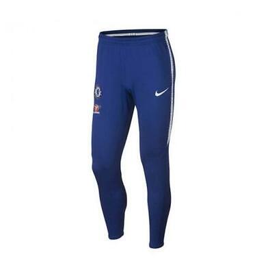 Uomo Nike Asciutto CFC Chelsea Squad Pantaloni 914041 496 Stagione 18/19