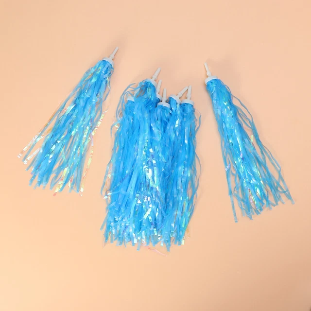 4 Pairs Handlebar Tassels Tricycle Streamers Bulk Beads Accessories 7