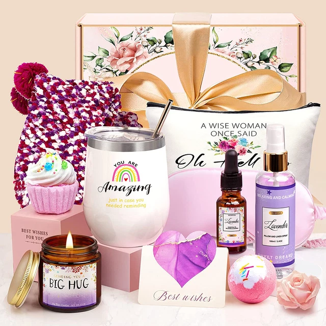 Regalos de cumpleaños para mujeres Regalos de relajación para mamá Cesta de spa para mejores amigos Un