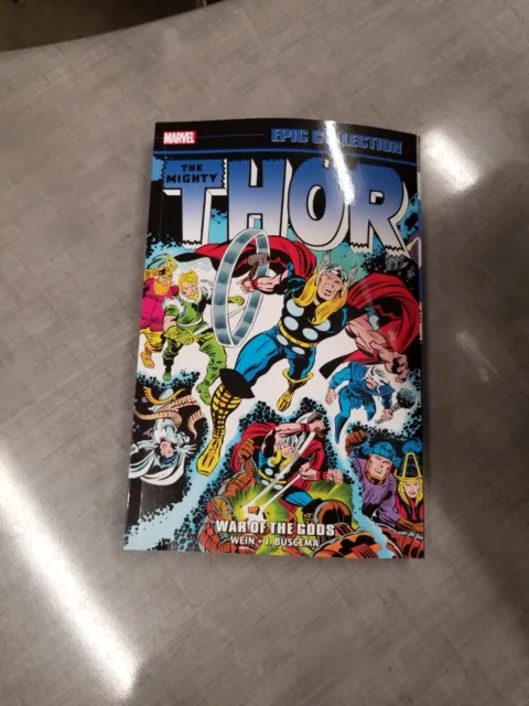 MIGHTY THOR EPIC COLLECTION Vol. 8, War of The Gods! MARVEL COMICS TPB, OOP!